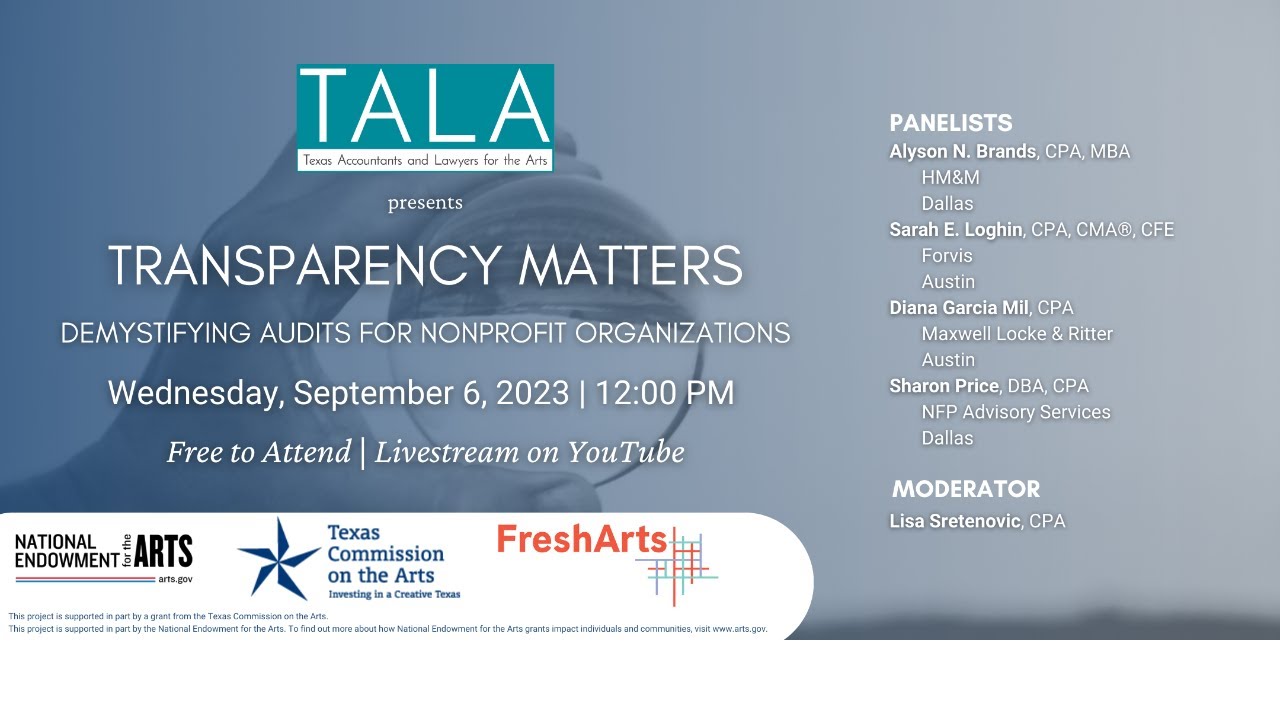 Transparency Matters:  Demystifying Audits for Nonprofit Organizations