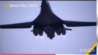 The US Bring B-1 to South china Sea to Support its Aircraft Carrier Opera Tions