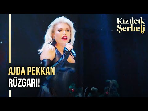 Rüzgar'ın yılbaşı partisinde Ajda Pekkan sürprizi! | Kızılcık Şerbeti 45. Bölüm