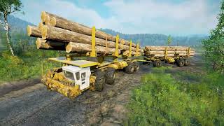 Z2 Log Servant Mk.V |Transporting a medium logs | Snowrunner