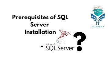 Prerquisites of SQL Server Installation | Windows | Dot Net Framework | Powershell