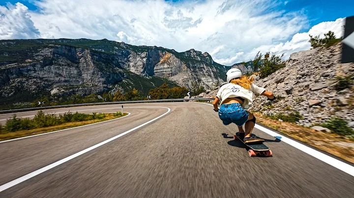 Lisa Peters: Downhill Skateboarding in the Italian...