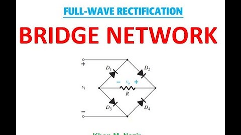 (E)EDC(B) Ex 2.17 || Full- Wave Bridge Rectifier