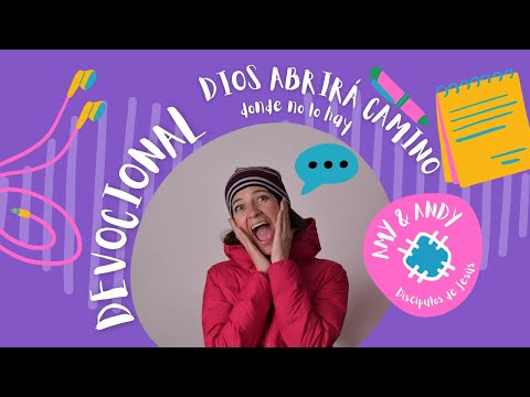Dios abrirá camino donde no lo hay. 🔴 Miss Nat devocional familiar