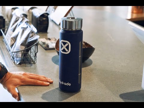 Solar powered hydrade is a smart bottle with unique features!