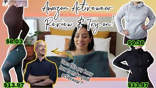 $10 Leggings!?Reviewing Amazon Core 10 Activewear! IS IT WORTH IT? Amazon Series Ep2|Curvy Edition