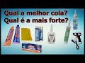 Qual a melhor cola para usar? Qual é a cola mais forte e ideal para seu projeto?