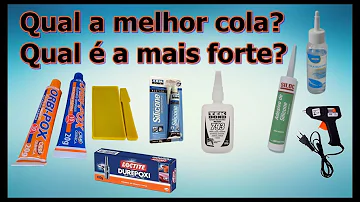 Como usar cola adesivo?