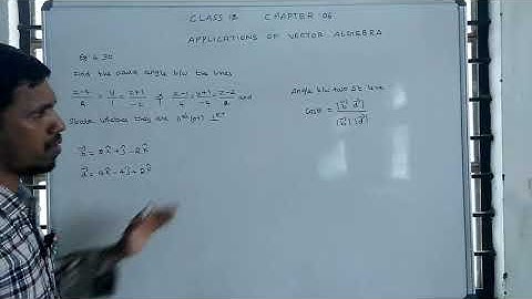 Class 12 maths Unit – 6 Applications of Vector Algebra Example: 6.30
