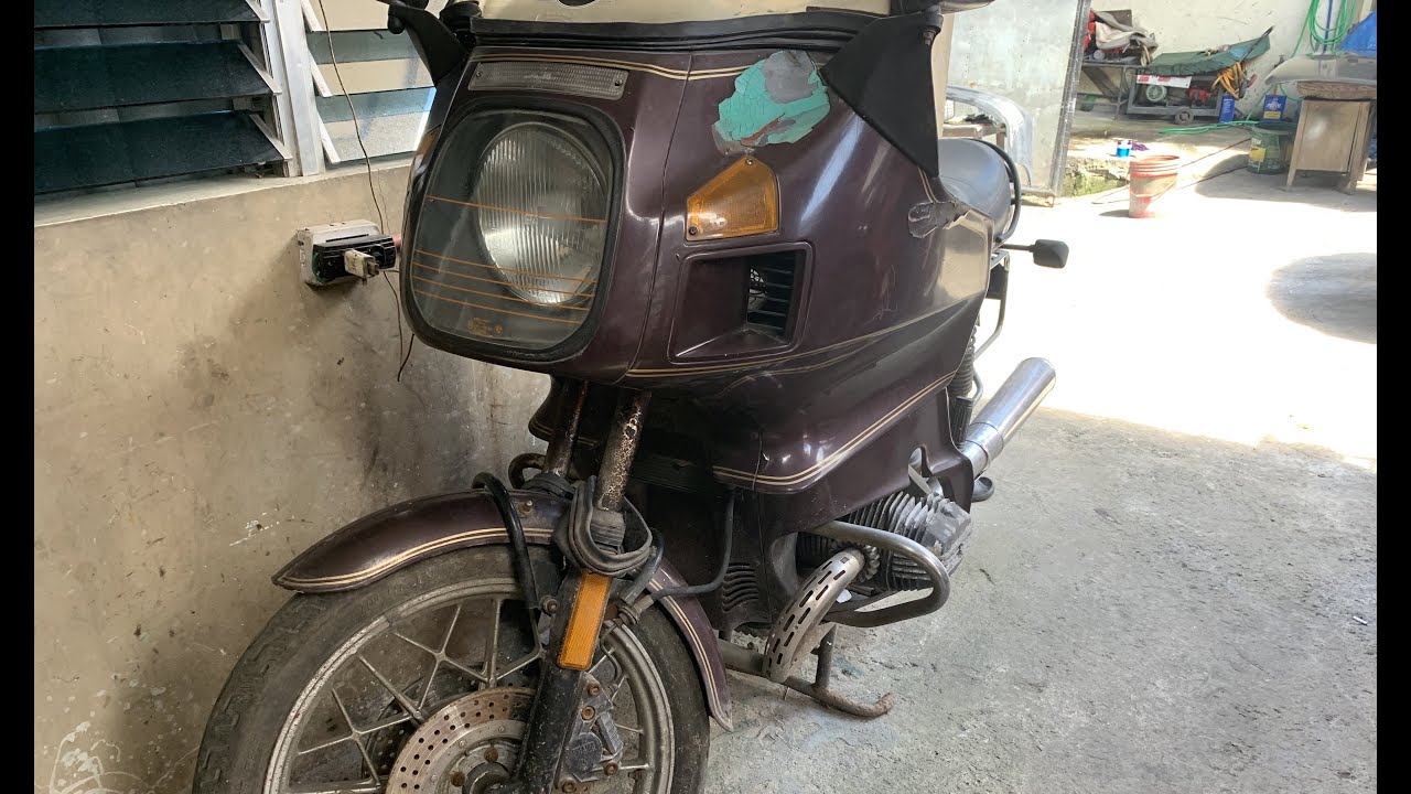 1984 BMW R100RT Rescue - YouTube