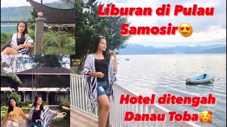 HOTEL DI TENGAH DANAU TOBA!!! REVIEW CAROLINA HOTEL TUKTUK SAMOSIR #PART1