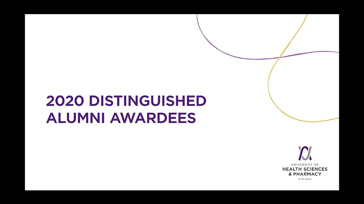 2020 Distinguished Alumni Award Presentations