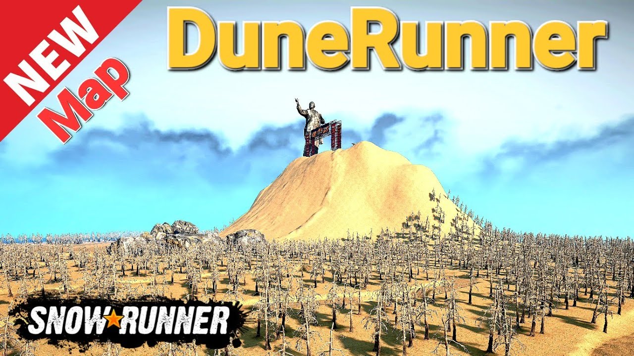 New Map DuneRunner In SnowRunner New Update @TIKUS19 - YouTube