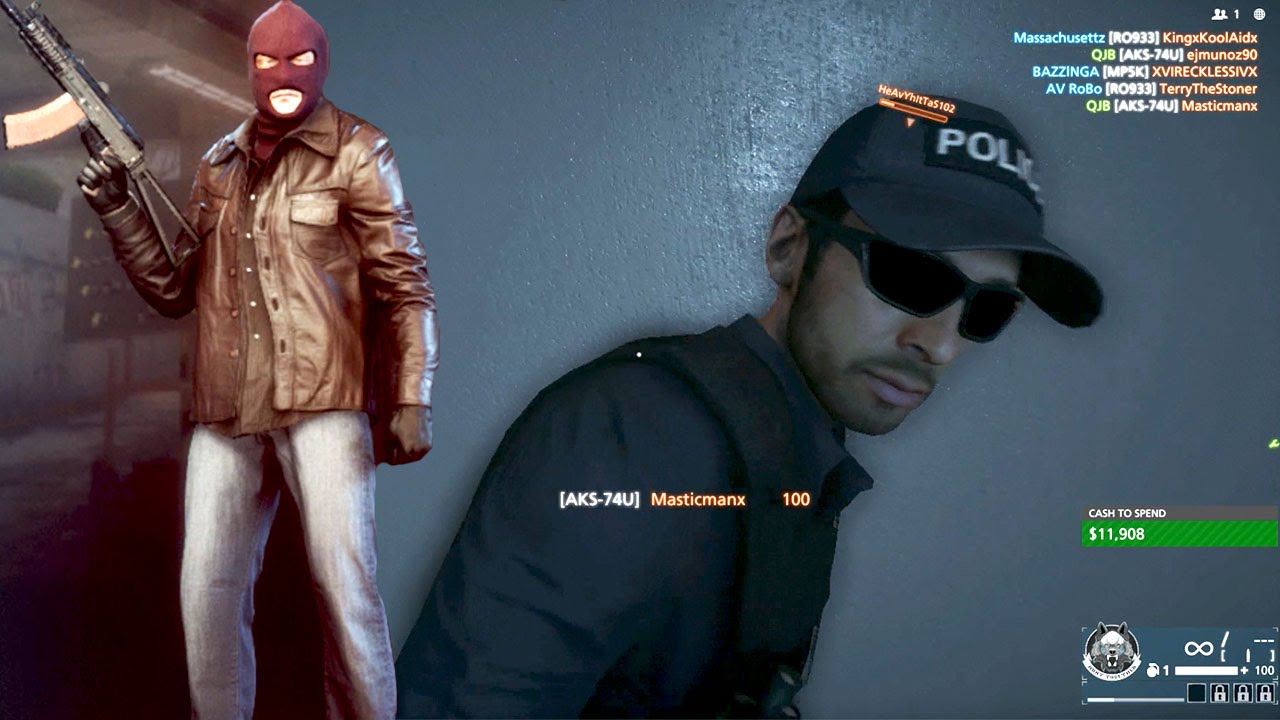 Battlefield Hardline Multiplayer TDM Gameplay - QJB is Rambo on Xbox One Man Wrecking Crew! battlefield hardline gameplay multiplayer pc