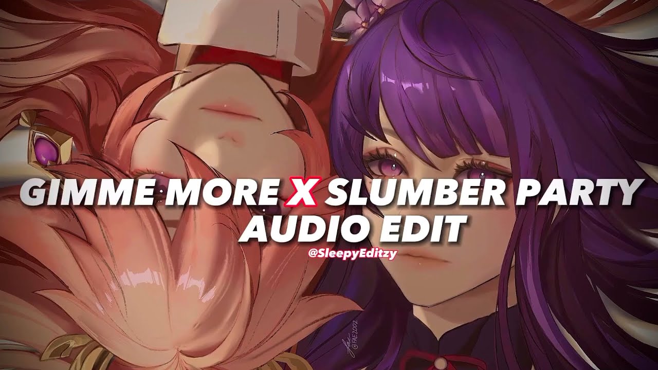 gimme more x slumber party britney spears, ashnikko, princess nokia