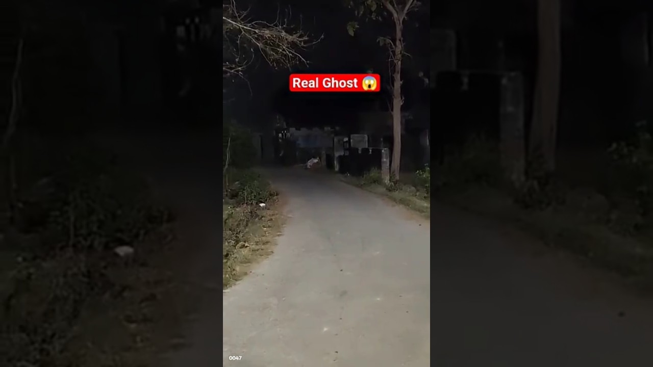 real ghost caught on camera😱😭 