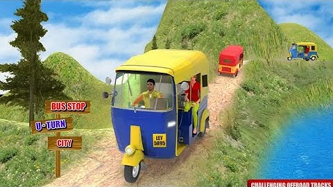 Tuk Tuk Auto Rickshaw - City Driving 3D - Simulator #3 Android Gameplay