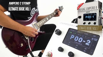 Ultimate Bogie vol1 Amp Pack for Hotone Ampero II Stomp | Playthrough (Mesa Boogie Amp Match)
