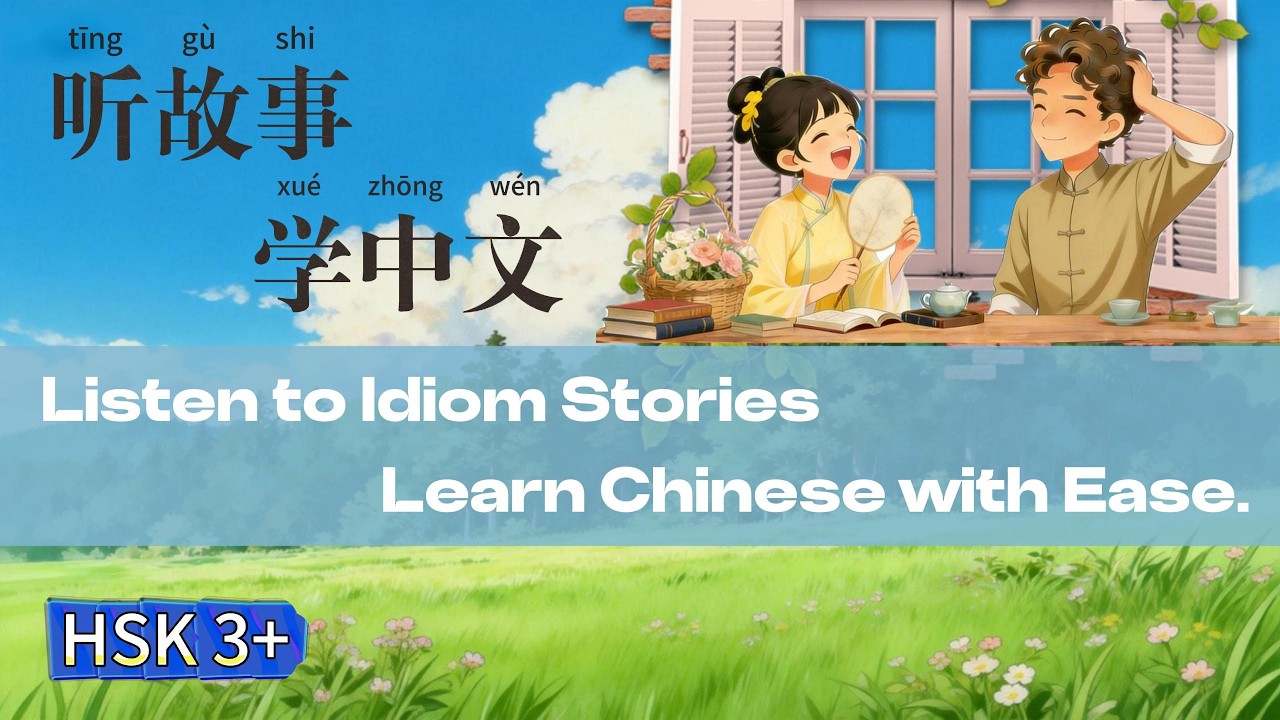 HSK3+ | Who gets it?! Learning Chinese with idiom stories is 100x more fun than cramming for exams!