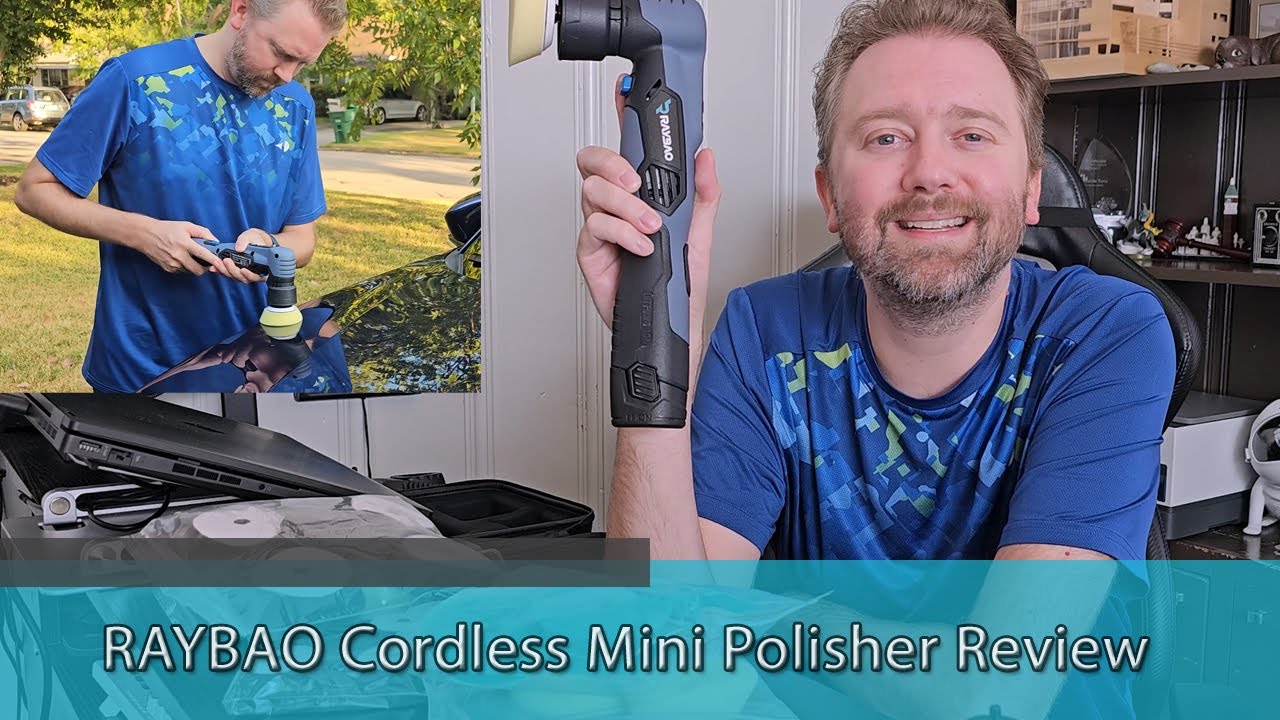 CAR DETAILING MADE EASY - RAYBAO Cordless Mini Polisher Review