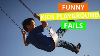 Funny Kids Playground Fails