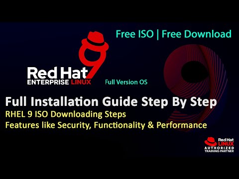 Redhat RHEL 9 Full Version Installation Guide Step By Step | RHEL 9 ISO Downloading | New  Features