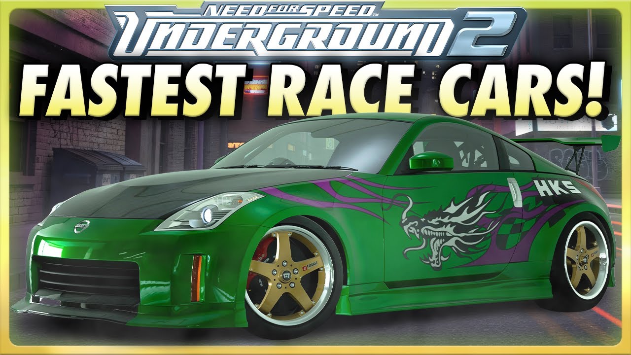 Рейтинг всех гоночных автомобилей ★ NFS Underground 2