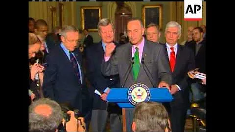 Sen. Chuck Schumer says health care reform will increase in popularity, now that Senate Democrats ha