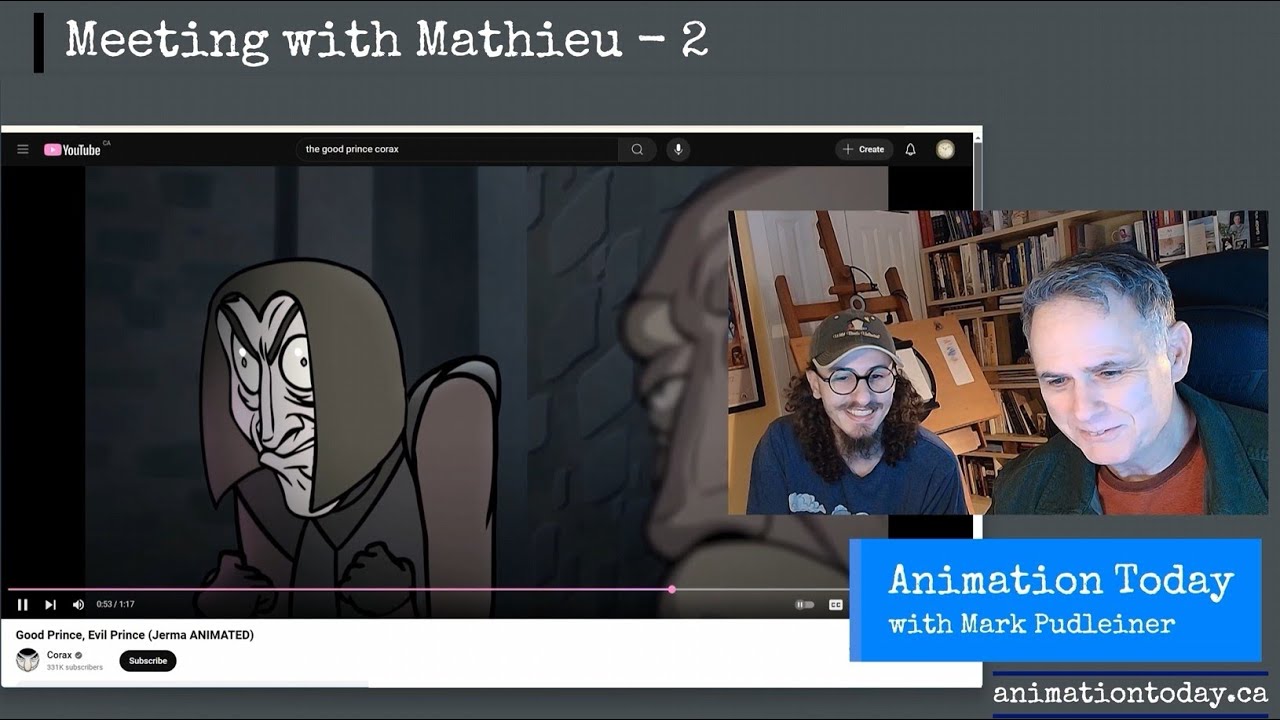 Встреча с Матье 2 - Анимация сегодня с Марком Пудлайнером