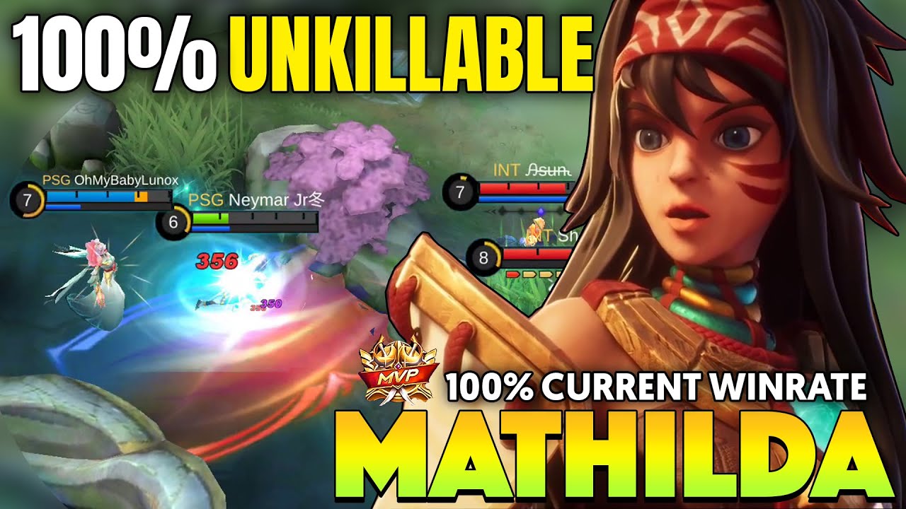 100% WINRATE !! MATHILDA BEST BUILD AND GAMEPLAY 2021 ~ TOP GLOBAL MATHILDA 2021 ~ MOBILE LEGENDS