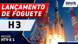 LANÇAMENTO DO FOGUETE H3-24W - HTV-X 1