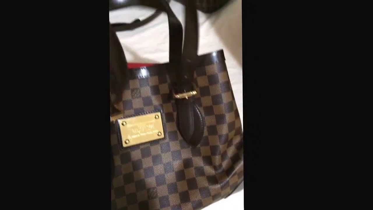 Louis Vuitton Hampstead PM size Review - YouTube