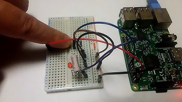タクトスイッチでLEDをon/off RaspberryPi3