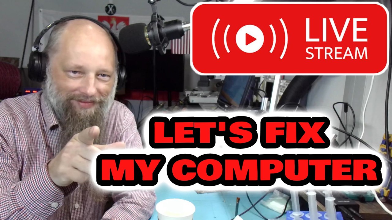 may　修理PC Let's Fix My Computer LIVE - YouTube