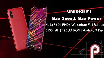 UMIDIGI F1 Unboxing Video