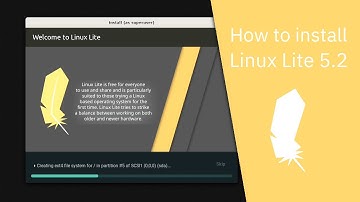 How to install Linux Lite 5.2