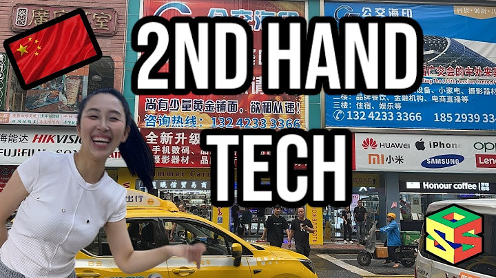 Huge Electronics Market in Guangzhou , China | Second Hand Phones, Computers | Laptop Repairs