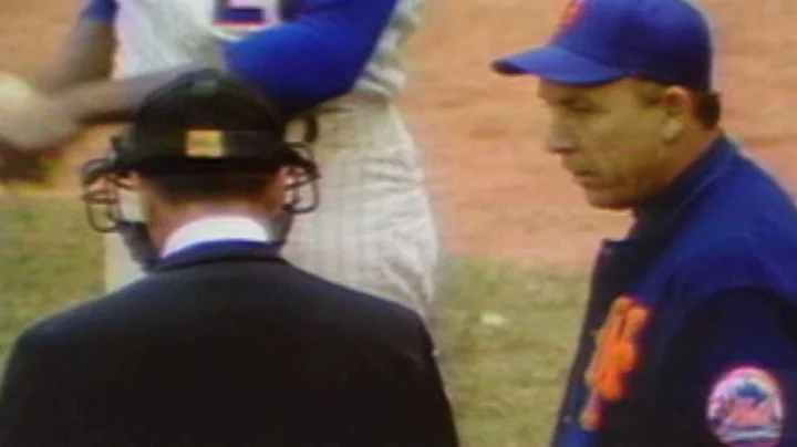 1969 WS Gm5: Jones awarded first base after Hodges argues