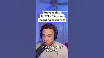 Prevent This Critical Mistake In Your Recording Sessions! #musicproducers