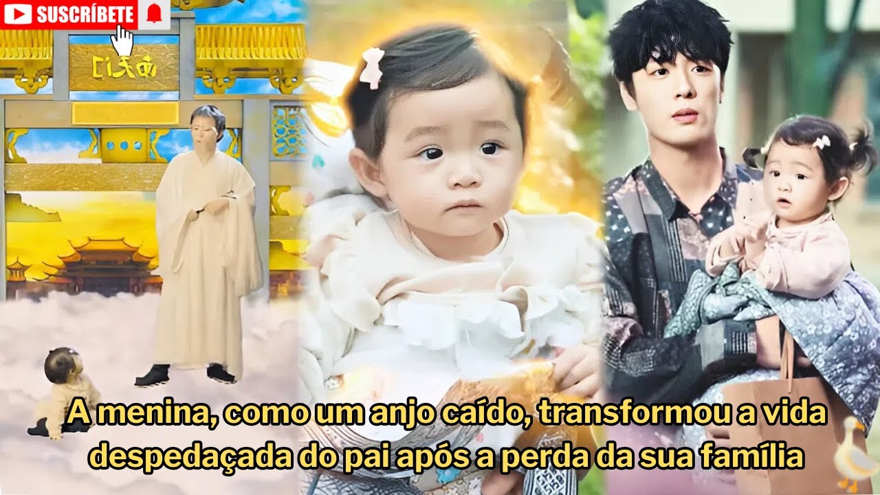 A menina, como um anjo caído, transformou a vida despedaçada do pai após a perda da sua família.
