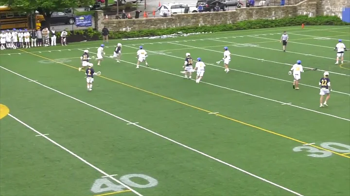 Connor Slein St  Paul's varsity lacrosse season highlights