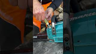 Makita XGT Chainsaw Demo #demo  #makita  #powertools #shorts