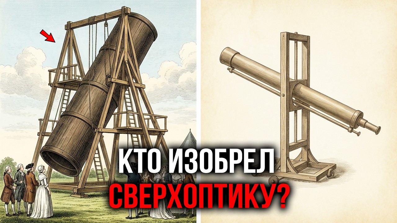 ИДЕАЛЬНАЯ ШЛИФОВКА В 18 ВЕКЕ! Как создавали сверхточные телескопы без единого станка?