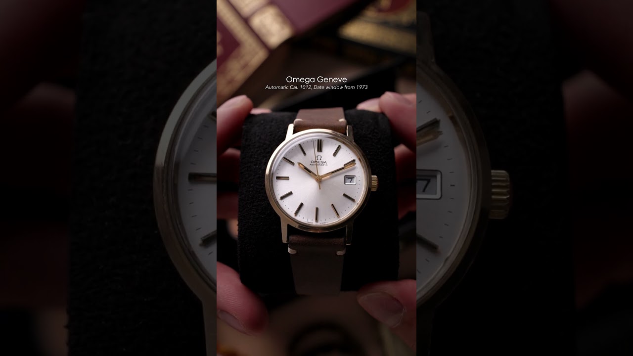 Luxury vintage Omega watches 