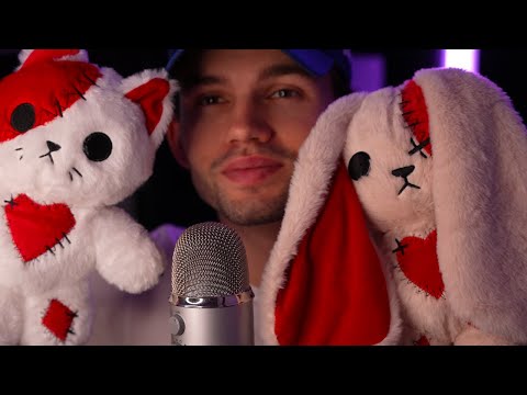 ASMR Stuffed Animal Scratching for Sweet Dreams 🐻 💕 [4K Binaural]