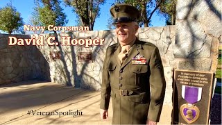 Vietnam Veteran David C  Hooper  #veteranspotlight