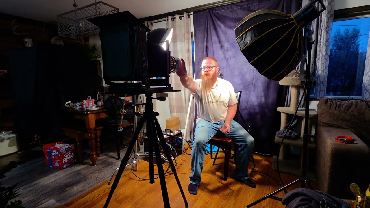 Self Portrait with the Wet Plate Collodion process!