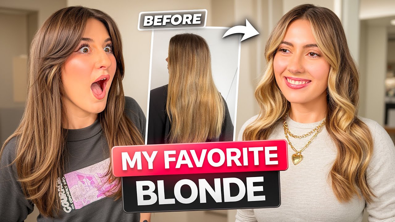 MY FAVORITE BLONDE Hair Transformation! - YouTube