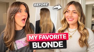 My Favorite Blonde Hair Transformation