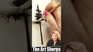 YOU”RE USING the WRONG FAN BRUSH Get the Right one for better results #art #theartsherpa #painting